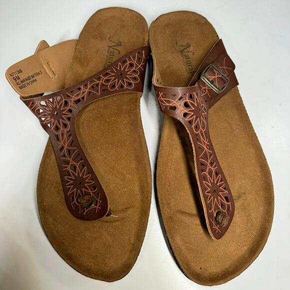Natural Reflections Thong Sandals Women's Size 9 N71136B - Picture 3 of 7